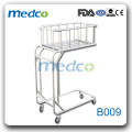 B009 stainless steel hospital baby bassinet